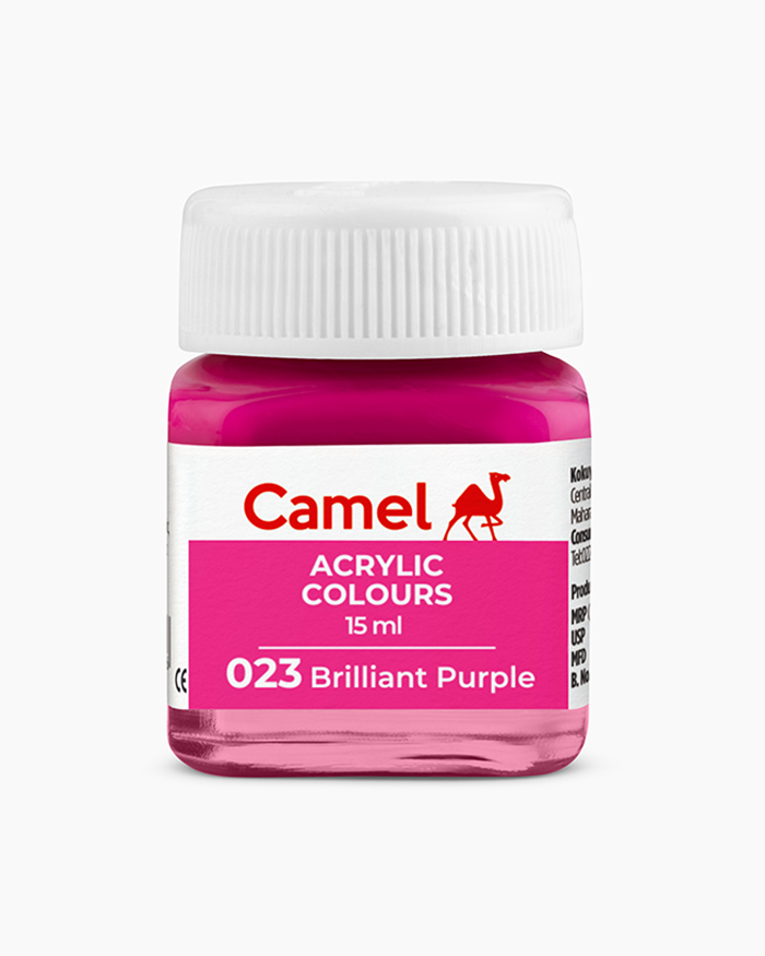 Brilliant Purple Camel Acrylic Colours